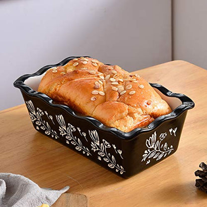 Wisenvoy Loaf Pans for Baking - Ceramic & Porcelain Nonstick Bread Pans