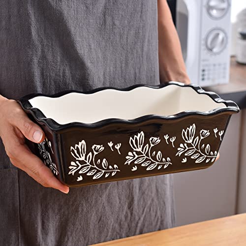 Wisenvoy Loaf Pans for Baking - Ceramic & Porcelain Nonstick Bread Pans