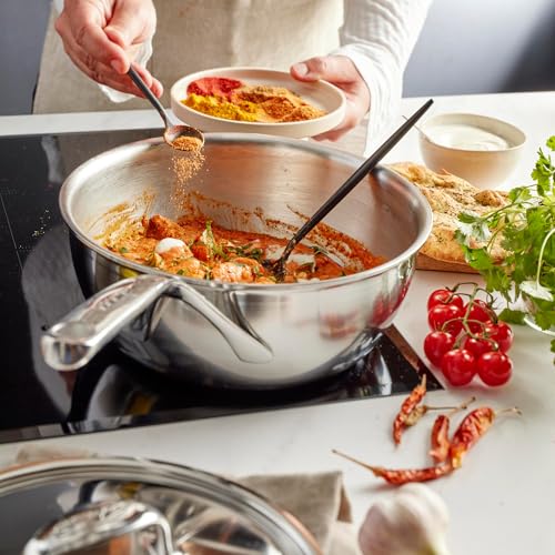 Demeyere Atlantis 3.5-qt Stainless Steel Saucier