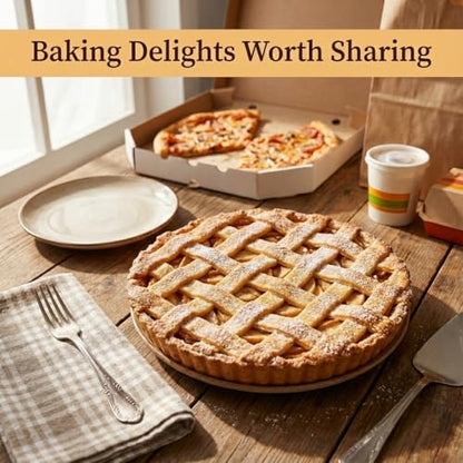 Lattice Pastry Cutter, Stainless Steel Pastry Lattice Roller Cutter for Pie, Pizza & Beef Wellington, Dough Cutter Tool for Pastry Crust and Baking