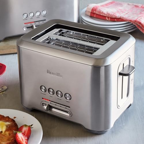 Breville BTA720XL Bit More Toaster, 2 Slice, Brushed Stainless Steel