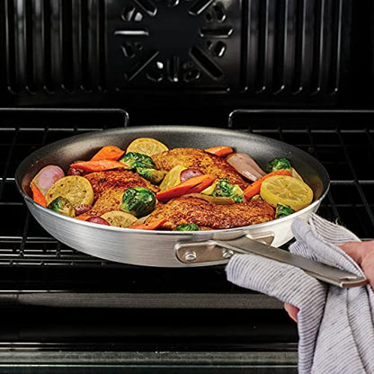 Tramontina Professional Fusion 14-Inch Non Stick Extra Large Frying Pan, Heavy-Gauge Aluminum Skillet with Reinforced Nonstick Coating, Dishwasher and Oven Safe