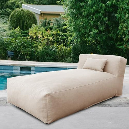 Dineli Modern ANNY-H Lounge Chair Outdoor Bed Lounger Outdoor Couch Sofa