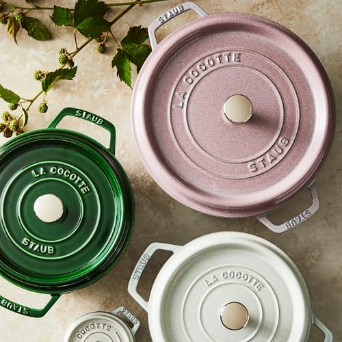 Staub Cast Iron 4-qt Round Dutch Oven - Lilac