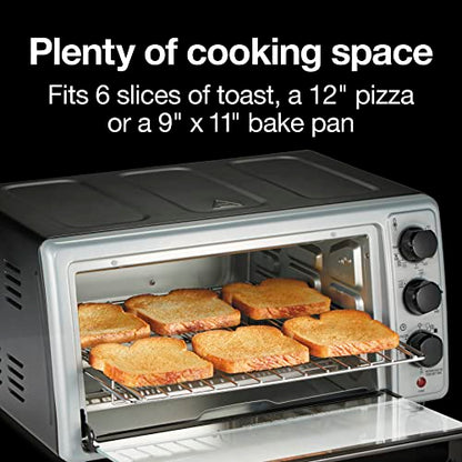 Proctor Silex 6 Slice Countertop Air Fryer Toaster Oven Combo