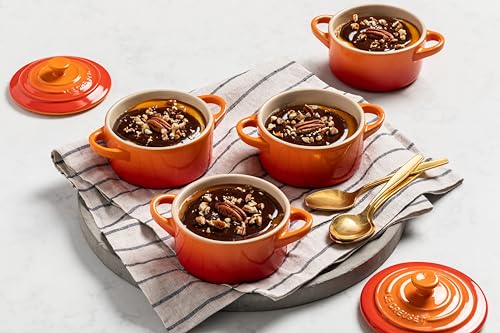 Le Creuset Stoneware Mini Round Cocotte, 8 oz., Olive
