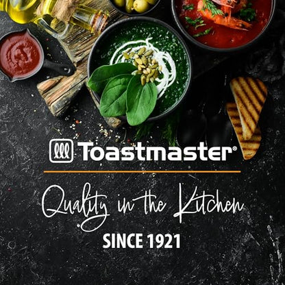 Toastmaster 4-Quart Digital Slow Cooker with Locking Lid - Food Warmer for Dip, Soups, Parties, Meal Preparation & More - Copper