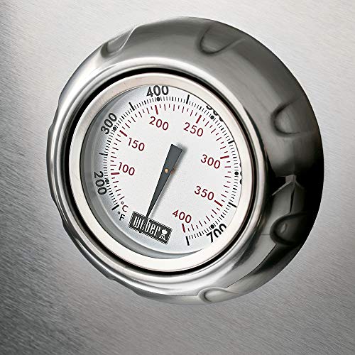 Weber Summit E-470 4-Burner Natural Gas Grill, Black