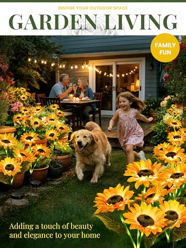 GIGALUMI Solar Garden Lights Artificial Sunflowers, LED Garden Decor Carefree Sunflower Solar Lights Outdoor Yard Decorations Outdoor, Everlasting Sunflower Decor Gift for Yard Patio (Set of 2)