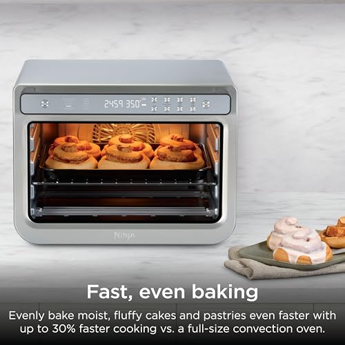 Ninja Prestige Smart XL Countertop Oven, 10-in-1, Stainless Steel, DT501