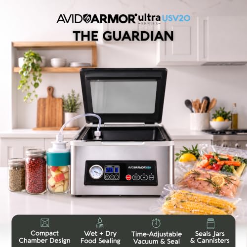 Avid Armor USV20 Chamber Vacuum Sealer Machine – High-Volume 11.5” Sealer