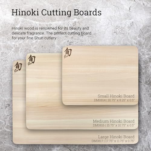 Shun Hinoki Cutting Board - Medium - 15.75" x 10.75" x 0.5"