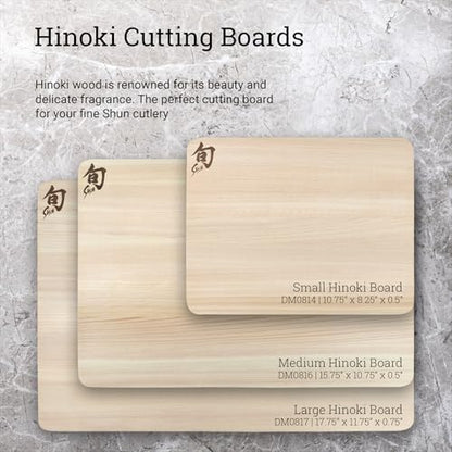 Shun Hinoki Cutting Board - Medium - 15.75" x 10.75" x 0.5"