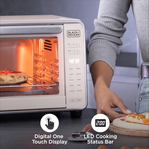 BLACK+DECKER Crisp 'N Bake Pro 6-Slice Digital Air Fry Oven