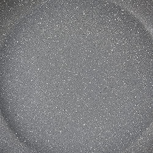 Bialetti Impact Textured Nonstick Oven-Safe Frying Pan, 12 Inch, Gray