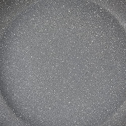 Bialetti Impact Textured Nonstick Oven-Safe Frying Pan, 12 Inch, Gray