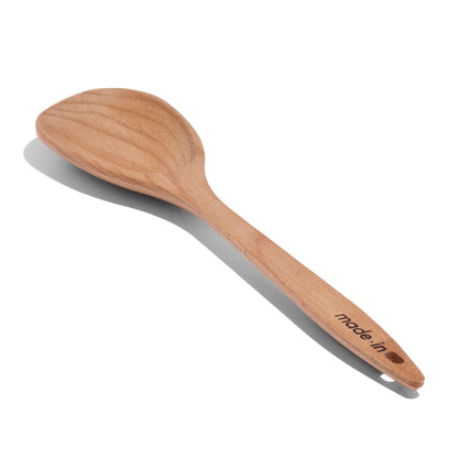 Made In Cookware - Wooden Spoon - Handcrafted for Thorough Mixing and Gentle Cookware Care - Crafted in Hungary
