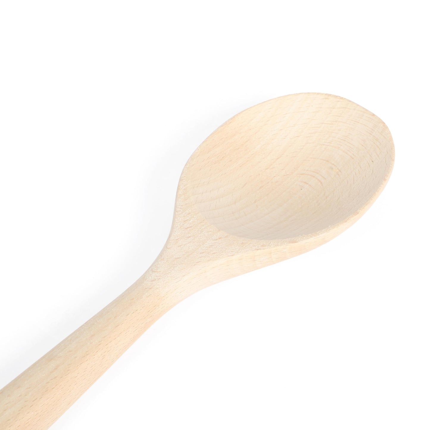 Martha Stewart Bainford Extra Large 14" Solid Wood Spoon - Beech Wood
