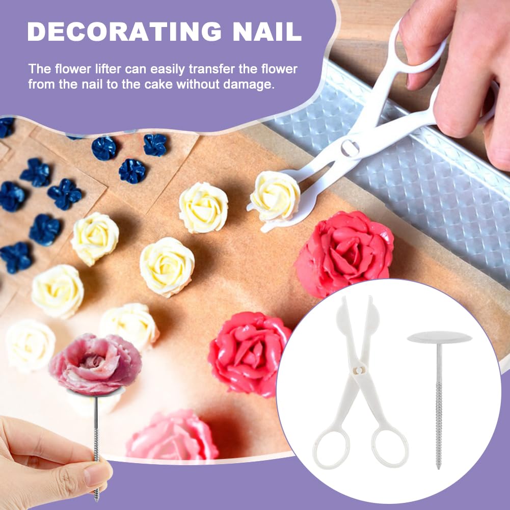 Dessert Decorating Set, Cupcake Frosting Filling Injector, with 7 Icing Nozzles, 3 Cream Scrapers Piping Nozzles Kits, for Cake Cookie Baking