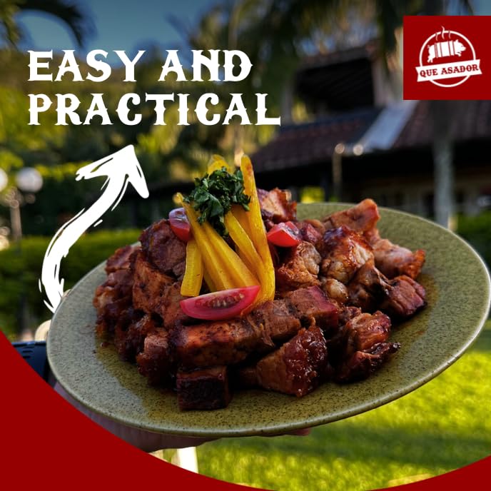 (50 POUND) Premium 304 Stainless Steel Barrel Smoker Grill 2-in-1 – Compact Charcoal Vertical BBQ with Thermometer & Ventilation System – Complete Accessories Kit – Portable for Outdoor & Camping.