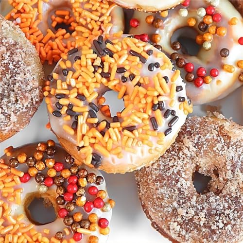 Donut Maker, Electric Non-Stick Surface Makes 7 Small Doughnuts Mini Donut Maker Machine, Mini Doughnut Maker Pancake Maker for Breakfast, Snacks, Desserts & More, Pink