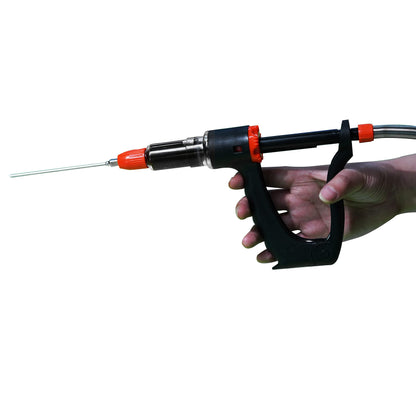 Marinade Injector Syringe Meat Needles, Seasoning Injector,Meat Injector Kit with Case,Injection Brine Marinades for Meat, Turkey, Chicken,Beef,Fish -15ml Barrel Chamber - 4 x 4.4 Inch S/S Needles