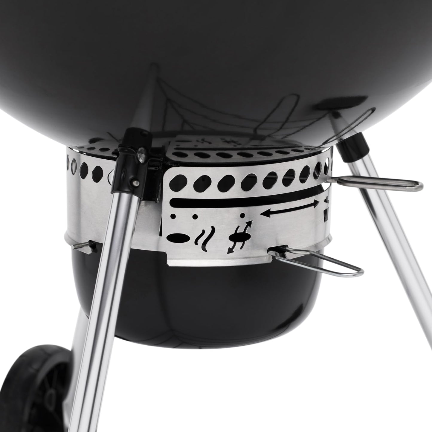 Weber Master-Touch Charcoal Grill and Smoker, 26-Inch, Black