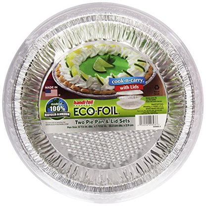 Cook-N-Carry Pie Pans w/ Lids, 2 ct