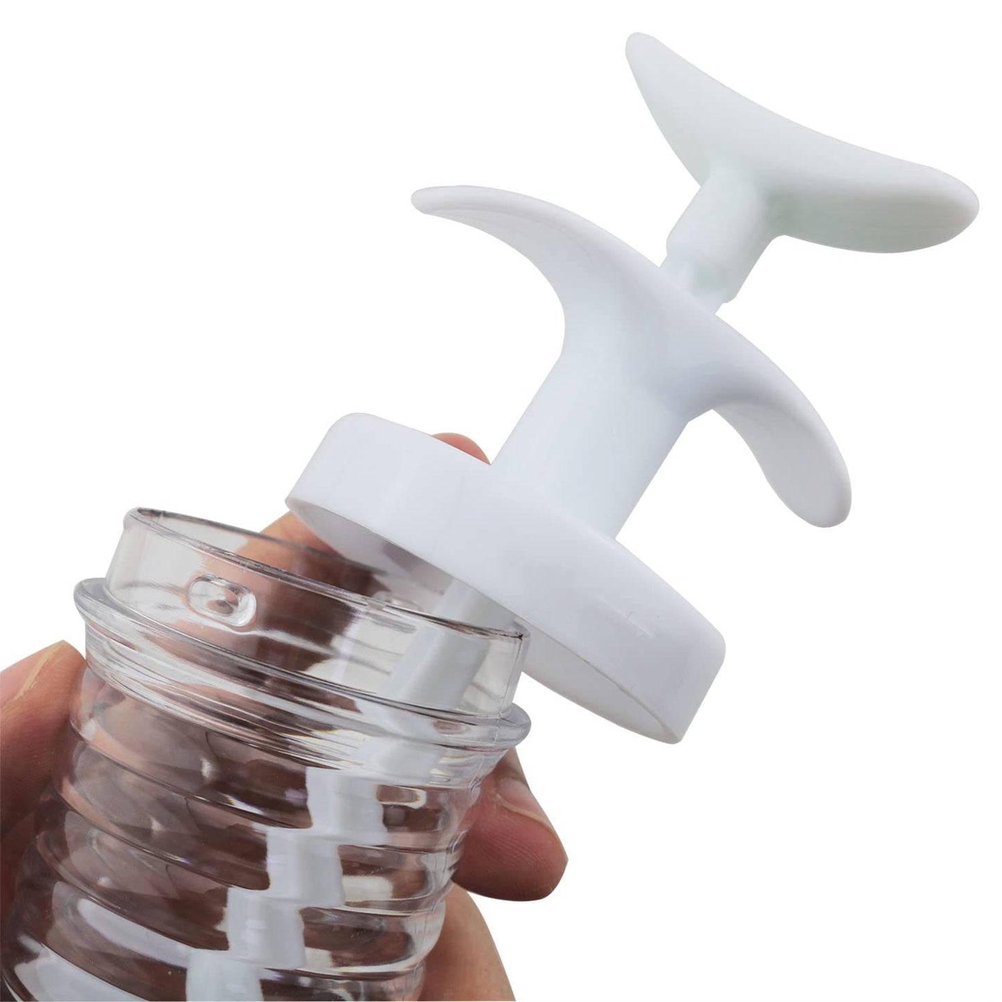 ZZHXSM Cupcake Injector Set - 1PC Plastic Cream Gun And 8pcs Cookie Pink Cake Decorative DIY Tools Tips, Pastry Syringe Extruder Kitchen Gadget Pastry Nozzles