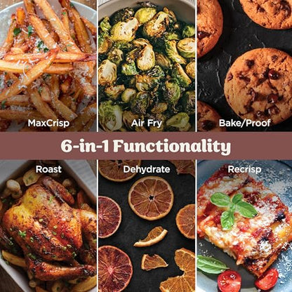 Ninja Crispi Pro Glass Air Fryer, 6-in-1, Amber, AS101OR