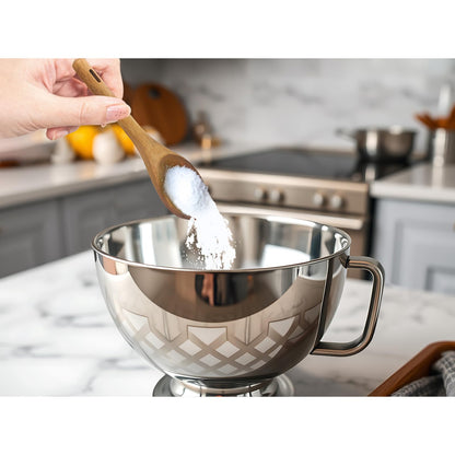 6pcs Measuring Spoons Set, Natural Acacia Wooden Measuring Spoons Includes 1/8 tsp, 1/4 tsp, 1/2 tsp, 1 tsp, 1/2 tbsp & 1 tbsp, Cute Teaspoon Tablespoon for Measuring Dry Ingredients