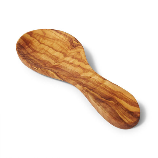 Sur La Table Olivewood Spoon Rest, Tan
