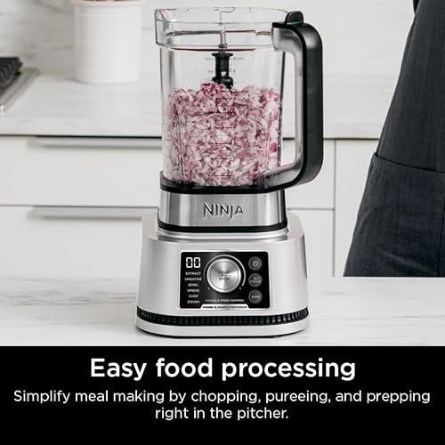Ninja Foodi Power Blender & Food Processor, 6 Functions, Silver, SS351