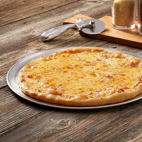 American Metalcraft 11" Wide Rim Aluminum Pizza Pan