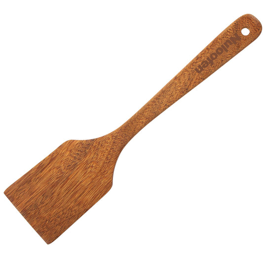 Wood Spatula for Cooking Wooden Kitchen Utensils for Nonstick Cookware Fried Spatulas Wooden Spatula Flat Turner for Baking Mixing Scraping Solid Turner Cooking Utensils Kitchen Accessories Tools