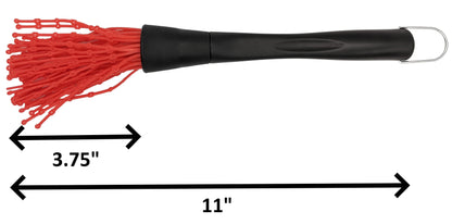 BBQ Smoker Grill Professional Meat Injector Syringe Kit for Smoking with Case, Heat Resistant Non Slip Gloves and Silicone Mop Brush for Turkey Marinade Injection