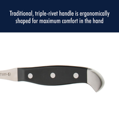 HENCKELS Statement Razor-Sharp 2-pc Carving Set, German Engineered Informed by 100+ Years of Mastery, Black/Stainless Steel