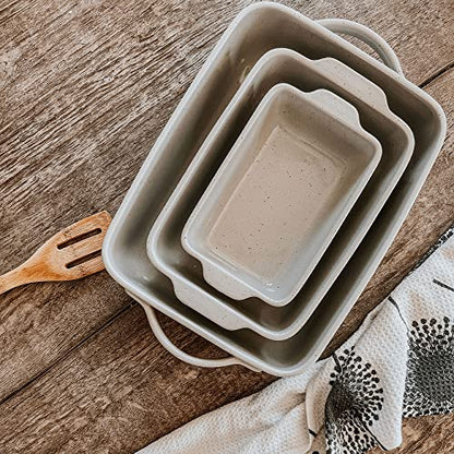 Mora 9x13in Deep Porcelain Baking Dish - Oven to Table, Freezer Safe