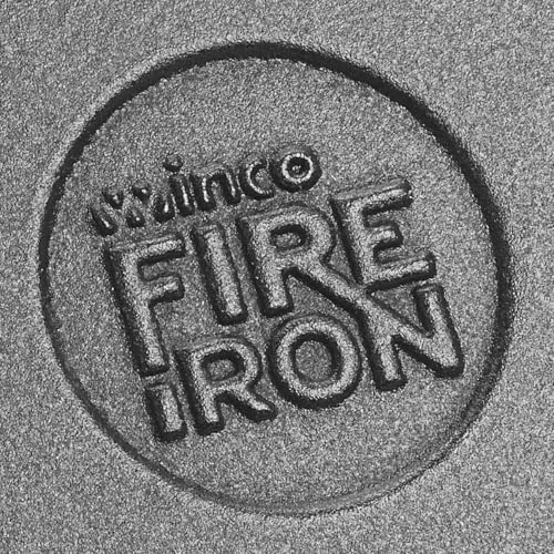Winco Commercial-Grade Cast Iron Skillet with Handle, 6"