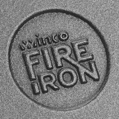 Winco Commercial-Grade Cast Iron Skillet with Handle, 6"