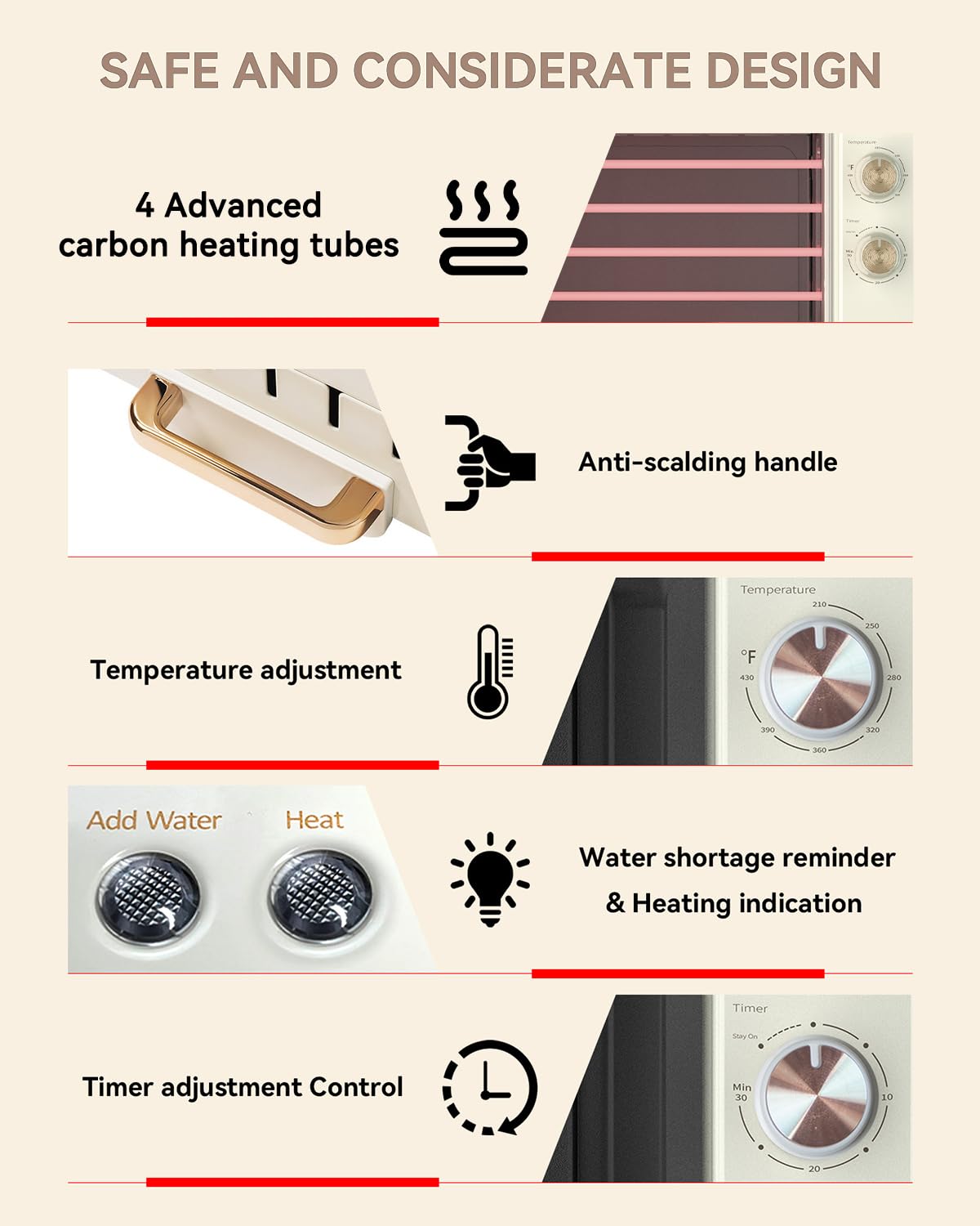 XHJ Indoor BBQ Kabob Skewers Grill,Smokeless Auto 360° Rotating Electric Barbecue Skewers Rotisserie,3 In 1 Indoor Electric Tabletop Grill with Removable Lid,Dual Zone Cooking