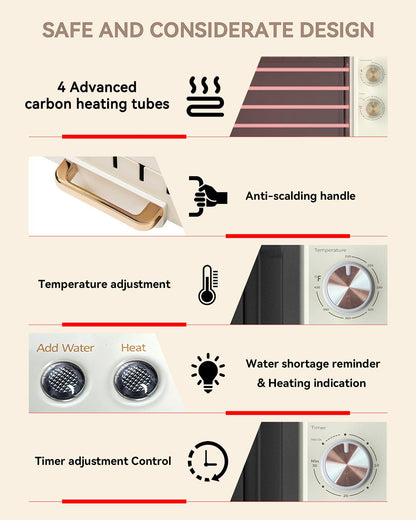 XHJ Indoor BBQ Kabob Skewers Grill,Smokeless Auto 360° Rotating Electric Barbecue Skewers Rotisserie,3 In 1 Indoor Electric Tabletop Grill with Removable Lid,Dual Zone Cooking