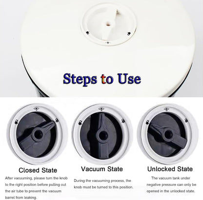 15 Minute Electric Meat Tumbler Marinator - Commercial Meat Tumbler Marinator - Vacuum Tumbler Marinating Machine - Automatic Vegetable Marinator