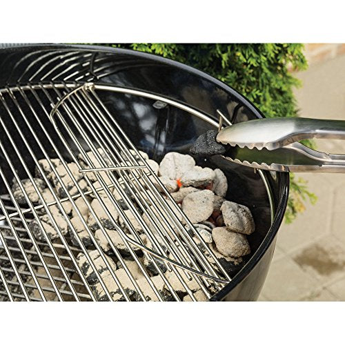 Weber Original Kettle Premium Charcoal Grill, 22-Inch, Green – Outdoor BBQ Grill with Built‑In Thermometer, Heat Control Dampers & One‑Touch™ Cleaning System