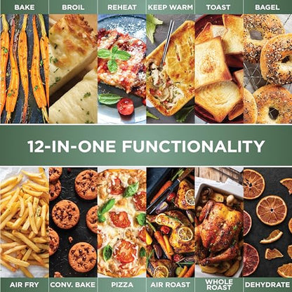 Ninja Air Fryer & Toaster Oven Combo with Thermometer | Double Stack XL | 12-in-1 | Smart Finish & DualZone Technology Cook 2 Meals at Once | Air Fry, Bake, Broil, Reheat | Stainless Steel | DCT651