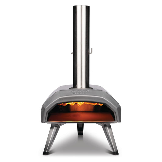 Ooni Karu 12 Multi-Fuel Outdoor Pizza Oven – 12 Inch Pizzas in 60 Seconds - Portable Wood and Gas Fired Pizza Oven with Pizza Stone, Dual Fuel Ooni Pizza Oven
