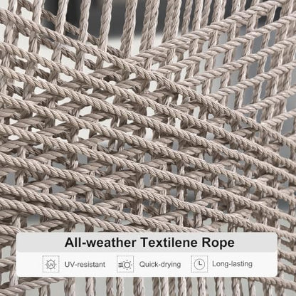 PURPLE LEAF 9 Pieces Patio Dining Set with Cushion and Backrest, Teak