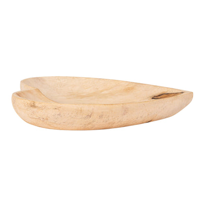 Bloomingville Mango Wood Heart Shaped Bowl Brown, 1 Count (Pack of 1)