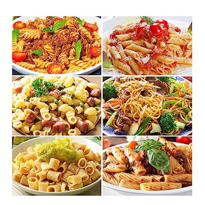Pasta Maker Attachment for Kitchenaid Stand Mixer with 6 Different Shapes of Pasta Outlet, Durable for Kitchenaid Accessories and Attachments, Dishwasher Safe