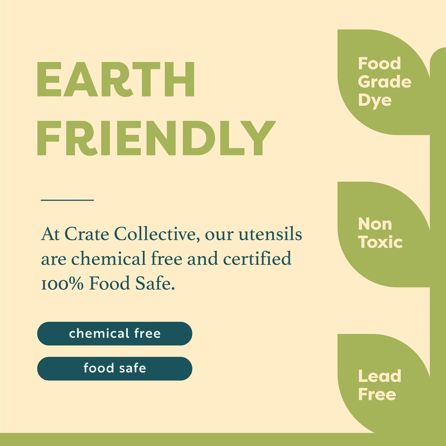 Exotic Pakkawood 6-Piece Kitchen Utensil Set with 12-in Spoon, 12-in Slotted Spoon, 12-in Spatula, 12-in Corner Spoon, 13-in Large Spurtle, 9-in Small Spurtle - by Crate Collective (Rainbow)